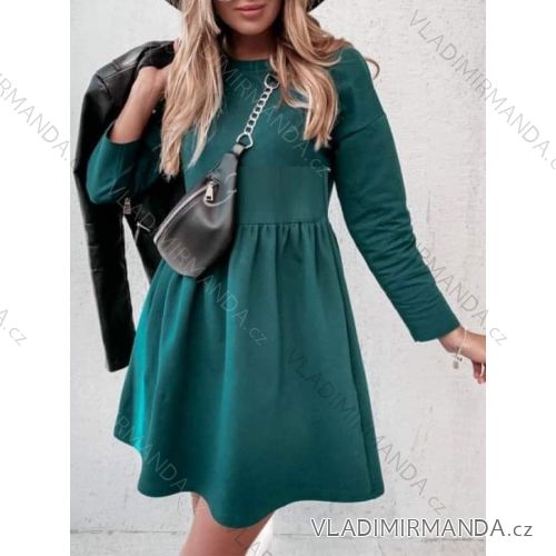 Warmes Langarm-Strickkleid für Damen (Einheitsgröße S/M) ITALIAN FASHION IMD221070