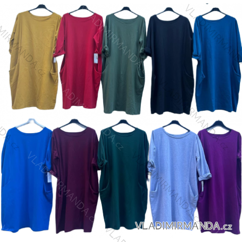 Mit Kapuze langärmliges mit Kapuze Kleid (uni s / m) IM2191956