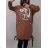 Lässiges Langarmkleid für Damen (2XL/3XL EINHEITSGRÖSSE) ITALIAN FASHION IMD23595
