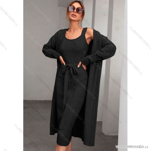 Strickjacke mit langen Ärmeln für Damen (Einheitsgröße S/M) ITALIAN FASHION IMWAD223390