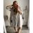 Kleid Oversize Kurzarm Damen (4XL/5XL ONE SIZE) ITALSKÁ MÓDA IM422026