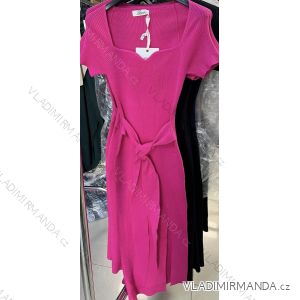 Elegantes eiskaltes langes trägerloses Kleid für Damen (S / M ONE SIZE) ITALIAN FASHION IMM22921