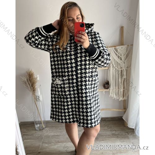 Kleid Oversize Kurzarm Damen (4XL/5XL ONE SIZE) ITALSKÁ MÓDA IM422026