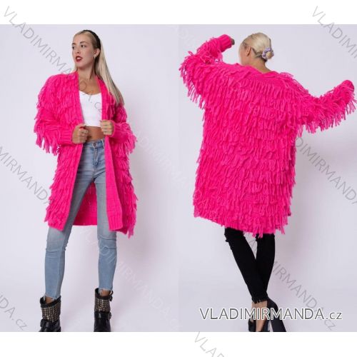 Damen-Strickjacke mit langen Ärmeln (Einheitsgröße S/M) ITALIAN FASHION IMM238098