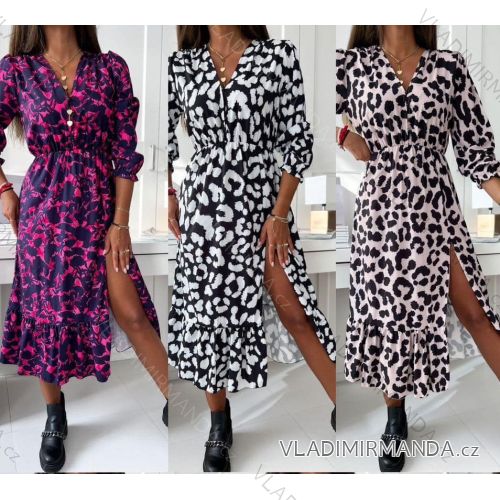 Langarm-Hemdkleid für Damen (Einheitsgröße S/M) ITALIAN FASHION IMWGM23447