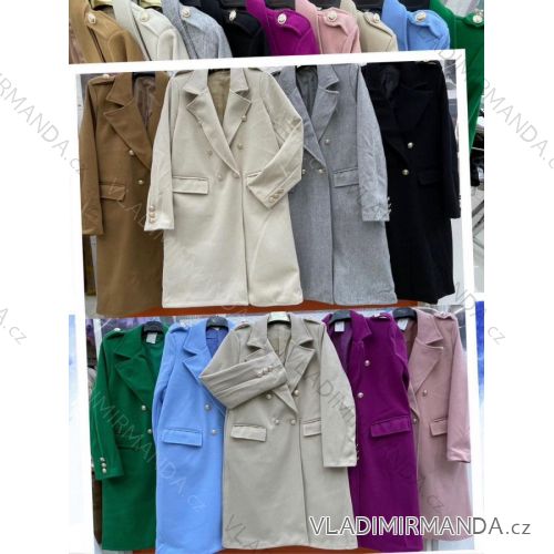 Flauschiger Langarmmantel für Damen (S/M EINHEITSGRÖSSE) ITALIAN FASHION IMWC2328001