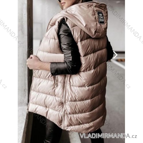 Ärmellose Kapuzenweste für Damen (M-2XL) TURKISH FASHION IMWK233588