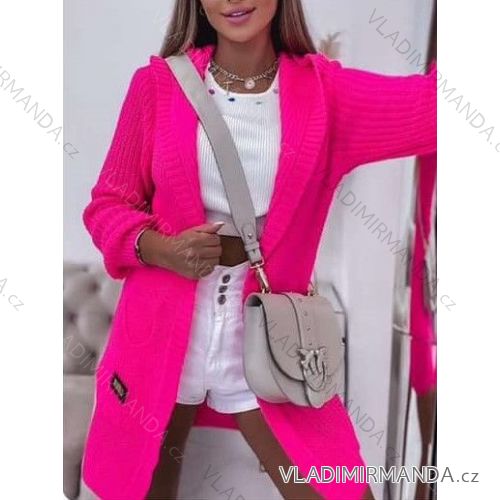 Kleid mit 3/4 Ärmeltasche für Damen (uni sl) ITALIAN Fashion IM3181746