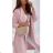 Kleid mit 3/4 Ärmeltasche für Damen (uni sl) ITALIAN Fashion IM3181746