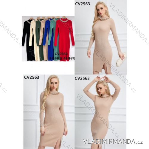 Kurzärmliges Hemdkleid für Damen (S / M ONE SIZE) ITALIAN FASHION IM422633