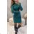 Langes, dehnbares, ärmelloses Sommerkleid für Damen (S / M / L ONE SIZE) ITALIAN FASHION IMWC222492