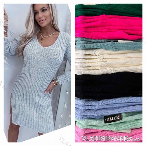 Sommer Kurzarm Sommerkleid (S / M ONE SIZE) ITALIENISCHE MODE IMWY21019