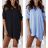 Sommerkleid Langarm geblümte Damen (UNI S / L) ITALIAN FASHION IMK20150