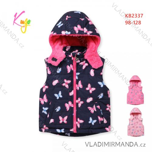 Weste Babymädchen und Schnapsfutter (98-128) KUGO B2108