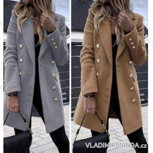 Flauschiger Damenmantel (S/M EINHEITSGRÖSSE) ITALIAN FASHION IMWB23571