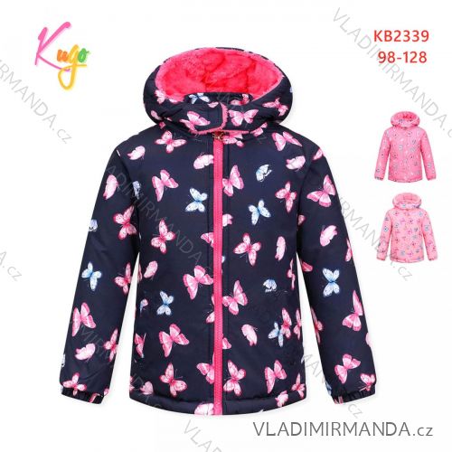 Herbst Kinder Kapuzenjacke für Mädchen (98-128) KUGO KM9924