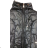 Kabát flaušový beránek s kapucí na zip dámský (L/XL ONE SIZE) ITALSKá MóDA IM321569 schwarz S