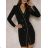 Sommerkleid Carmen aus Musselin für Damen (Einheitsgröße S/M) ITALIAN FASHION IMWE231506