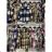 Damen Langarm Hoodie Kleid (S / M ONE SIZE) ITALIAN FASHION IMWA216095