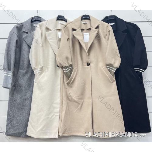 Damen Langarm Hoodie Kleid (S / M ONE SIZE) ITALIAN FASHION IMWA216095