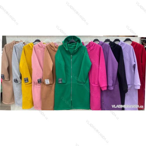 Langärmlige Bomberjacke für Damen (Einheitsgröße S/M/L) ITALIAN FASHION IMWD23470