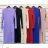 Sommerkleid Langarm geblümte Damen (UNI S / L) ITALIAN FASHION IMK20150
