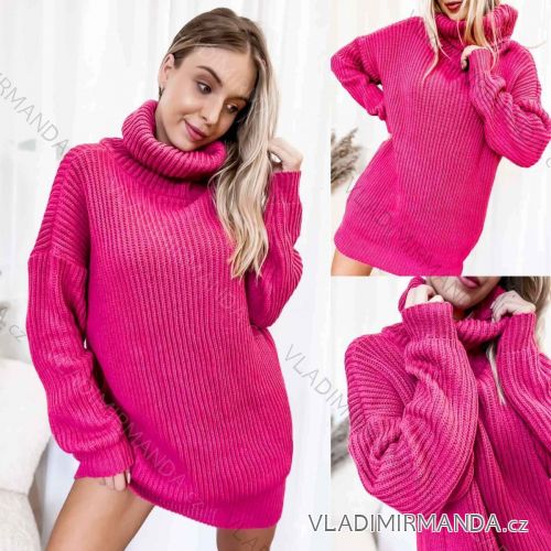 Sommerkleid Langarm geblümte Damen (UNI S / L) ITALIAN FASHION IMK20150