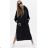 Damen Langarm Hoodie Kleid (S / M ONE SIZE) ITALIAN FASHION IMWA216095