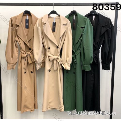 Damen-Button-Down-Hemdjacke mit Knöpfen (S / M ONE SIZE) ITALIAN FASHION IMWD217059
