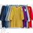Strickkleid a-Pullover Extended Long Sleeve Damen Plus Size (XL / 3XL ONE SIZE) ITALIAN FASHION IM422ROSA