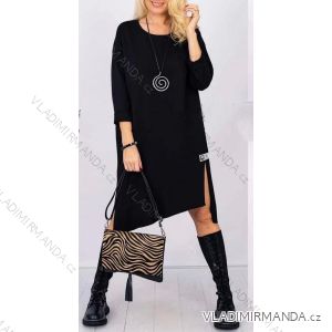 Lässiges Kurzarmkleid (UNI S-L) ITALIENISCHE MODE IMD20328