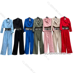 Elegantes Set aus Blazer und Hose für Damen (Einheitsgröße S/M) ITALIAN FASHION IMD23348