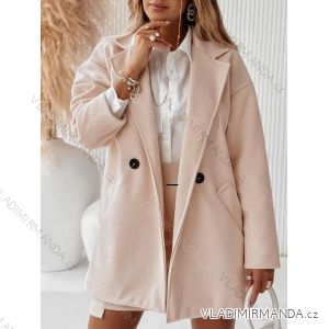 Damen langer Fleecemantel (M / L ONE SIZE) ITALIAN FASHION IMD211105