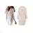 Strickjacke gestrickte Langarmfrauen (UNI S / M) ITALIAN FASHION IMD20425 -   grau -   M / L