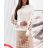 Strickpullover dünner Rollkragen Langarm Damen (L / XL ONE SIZE) ITALIAN FASHION IMD211110