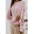 Strickpullover dünner Rollkragen Langarm Damen (L / XL ONE SIZE) ITALIAN FASHION IMD211110
