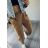 Elegante, lange Jogginghose für Damen (Einheitsgröße S/M/L) ITALIAN FASHION IMD23634