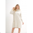 Elegantes Langarmkleid für Damen (S/M ONE SIZE) ITALIAN FASHION IMPLI2220433lurex