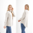 Langärmliger gestrickter Rollkragenpullover für Damen (S/M EINHEITSGRÖSSE) ITALIAN FASHION IMPLI239204