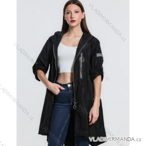 Schlanke verlängerte Langarmjacke für Damen (S/M ONE SIZE) ITALIAN FASHION IMPLI2234630