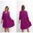 Damen-Kleid mit langen Ärmeln und Anhänger (Einheitsgröße S/M) ITALIAN FASHION IMPLI2371653