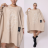 Damen-Kleid mit langen Ärmeln und Anhänger (Einheitsgröße S/M) ITALIAN FASHION IMPLI2371653