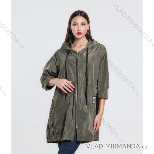 Schlanke verlängerte Langarmjacke für Damen (S/M ONE SIZE) ITALIAN FASHION IMPLI2234630
