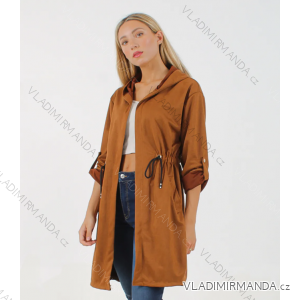 Schlanke verlängerte Langarmjacke für Damen (S/M ONE SIZE) ITALIAN FASHION IMPLI2234630