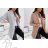 Strickjacke mit langen Ärmeln für Damen (Einheitsgröße S/M) ITALIAN FASHION IMPLI227095