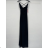 Elegantes Sommerkleid mit glitzernden Pailletten für Damen (Einheitsgröße S/M) ITALIAN FASHION IMPBB23O3837