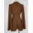 Elegantes Mini-Langarmkleid für Damen (Einheitsgröße S/M) ITALIAN FASHION IMPBB2323553