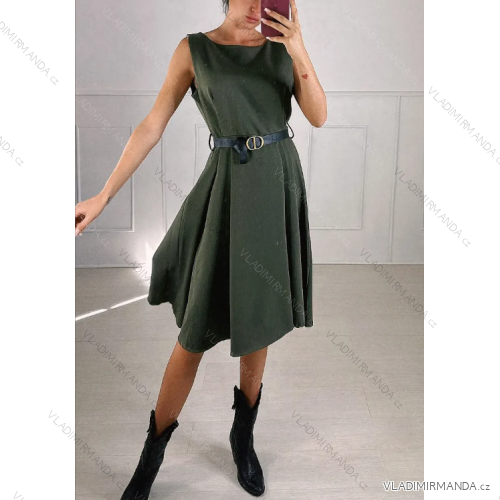 Elegantes ärmelloses Sommerkleid für Damen (S/M EINHEITSGRÖSSE) ITALIAN FASHION IMPBB23A200591