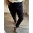 Langarmkleid mit Anhänger Damen Oversized (3XL / 4XL ONE SIZE) ITALIAN FASHION IMWQ2115022 schwarz 2LX/3XL