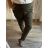 Langarmkleid mit Anhänger Damen Oversized (3XL / 4XL ONE SIZE) ITALIAN FASHION IMWQ2115022 schwarz 2LX/3XL